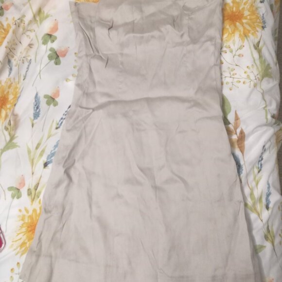 Azzaro bustier pearl grey stunning rare dress from Paris - Picture 6 of 9